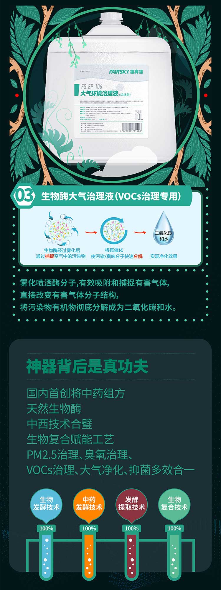 福赛生物大气污染治理三神器集结